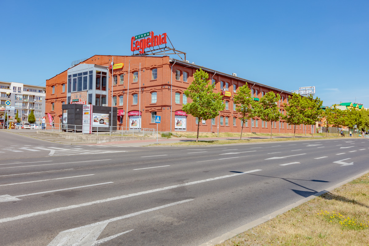 obiekt handlowy Stara Cegielnia w Szczecinie